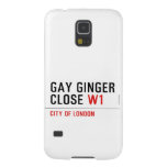 GAY GINGER CLOSE  Samsung Galaxy S5 Cases