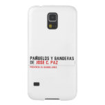 PaÑuelos y Banderas DE  Samsung Galaxy S5 Cases