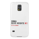 Sonia olive heights  Samsung Galaxy S5 Cases