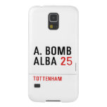 A. BOMB ALBA  Samsung Galaxy S5 Cases