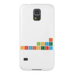 I
 love
 chemistry  Samsung Galaxy S5 Cases