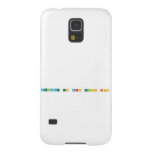 welcome to mrs holtes class  Samsung Galaxy S5 Cases