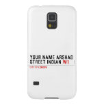 Your Name Arshad  Street Indian  Samsung Galaxy S5 Cases