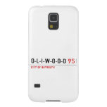 O-L-I-W-O-O-D  Samsung Galaxy S5 Cases