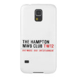 the Hampton  MWB Club  Samsung Galaxy S5 Cases