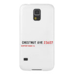 Chestnut Ave  Samsung Galaxy S5 Cases