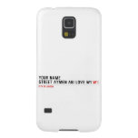Your Name Street aymen abi love w1  Samsung Galaxy S5 Cases