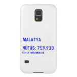MALATYA  NÜFUS: 759.930  Samsung Galaxy S5 Cases