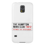 the Hampton  MWB Club  Samsung Galaxy S5 Cases