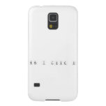 nipu i love u  Samsung Galaxy S5 Cases