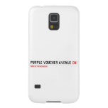 purple voucher avenue  Samsung Galaxy S5 Cases