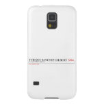 tyrique sanchez gilbert   Samsung Galaxy S5 Cases
