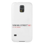 NINI MU STREET  Samsung Galaxy S5 Cases