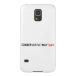 Conservative Way  Samsung Galaxy S5 Cases