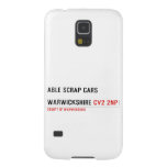 ABLE SCRAP CARS  WARWICKSHIRE  Samsung Galaxy S5 Cases