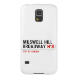 MUSWELL HILL BROADWAY  Samsung Galaxy S5 Cases