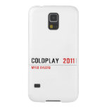 COLDPLAY   Samsung Galaxy S5 Cases