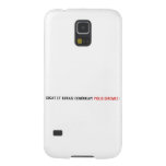 Dikat Et BurasI DemİrkapI  Samsung Galaxy S5 Cases
