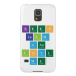Keep
 Calm
 And
 Love
 Me  Samsung Galaxy S5 Cases