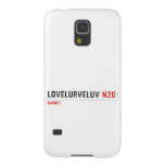 Lovelurveluv  Samsung Galaxy S5 Cases