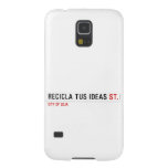 RECICLA TUS IDEAS  Samsung Galaxy S5 Cases