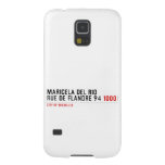 Maricela del Rio Rue de Flandre 94  Samsung Galaxy S5 Cases