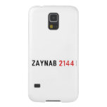 Zaynab  Samsung Galaxy S5 Cases