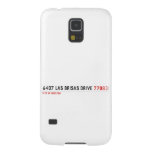 6407 Las Brisas Drive  Samsung Galaxy S5 Cases