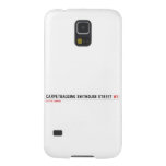 Carpetbagging Shithouse street  Samsung Galaxy S5 Cases