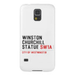WINSTON CHURCHILL STATUE  Samsung Galaxy S5 Cases