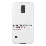 CAKE PROVOCATEUR  STREET  Samsung Galaxy S5 Cases