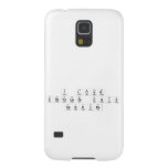 i love 
 chocolate chip
 cookies   Samsung Galaxy S5 Cases