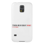 PANDA BEAR COURT  Samsung Galaxy S5 Cases