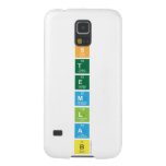 S
 T
 E
 M
 L
 A
 B  Samsung Galaxy S5 Cases