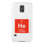 He  Samsung Galaxy S5 Cases