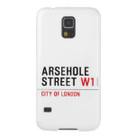 Arsehole Street  Samsung Galaxy S5 Cases
