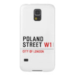 Poland Street  Samsung Galaxy S5 Cases