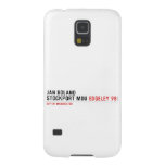 Jan Boland Stockport MDU  Samsung Galaxy S5 Cases
