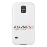 WILLIAMS  Samsung Galaxy S5 Cases