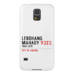 LEBOHANG MAHADY  Samsung Galaxy S5 Cases