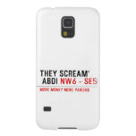 THEY SCREAM'  ABDI  Samsung Galaxy S5 Cases
