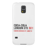 COCA-COLA LONDON EYE  Samsung Galaxy S5 Cases