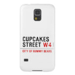 cupcakes Street  Samsung Galaxy S5 Cases