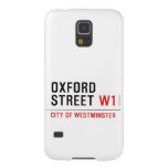 oxford street  Samsung Galaxy S5 Cases