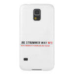 Joe Strummer Way  Samsung Galaxy S5 Cases