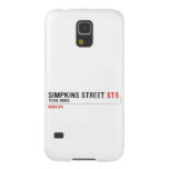 Simpkins Street  Samsung Galaxy S5 Cases