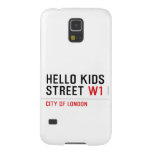 Hello kids  Street  Samsung Galaxy S5 Cases