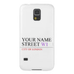 Your Name Street  Samsung Galaxy S5 Cases