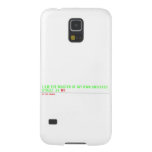 I am the master of my own universe! Street 34  Samsung Galaxy S5 Cases