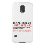 DekZalus Blvd.   Samsung Galaxy S5 Cases